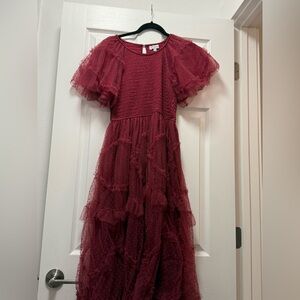 Pilgrim Burgundy Formal Dress